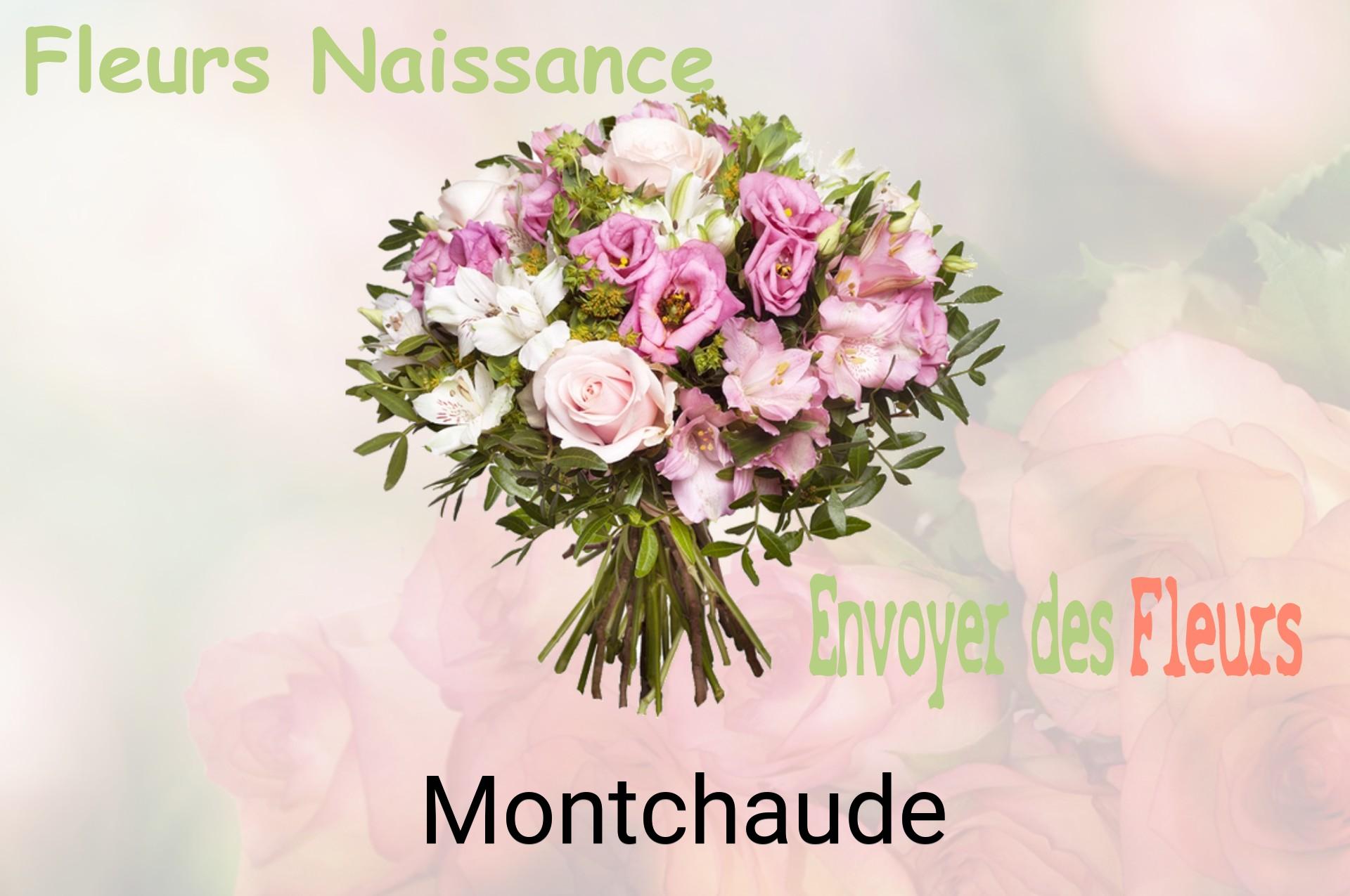 Bouquet de fleurs de naissance livré à Montchaude