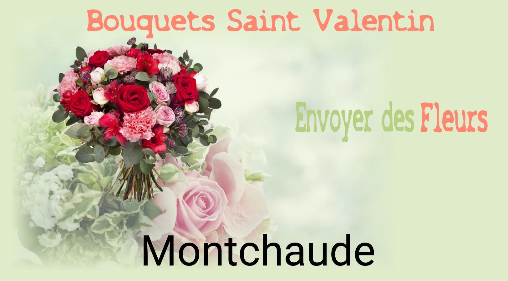 Roses de Saint-Valentin livrées à Montchaude